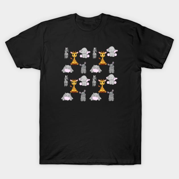 The Menagerie T-Shirt by Greylady2016